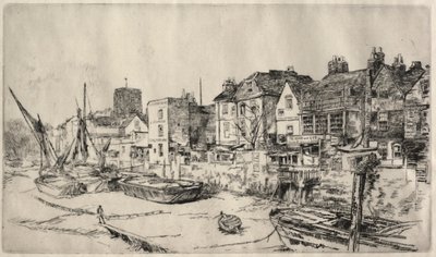 Taberna de Adán y Eva, Old Chelsea de James Abbott McNeill Whistler