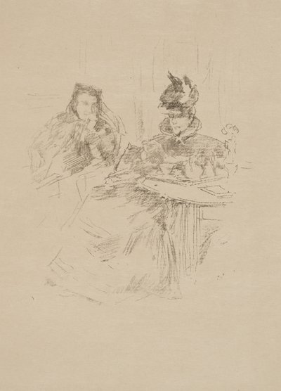Té de la tarde de James Abbott McNeill Whistler