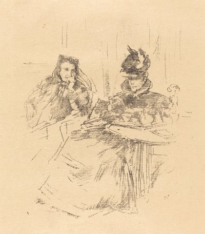 Té de la tarde, 1897 de James Abbott McNeill Whistler