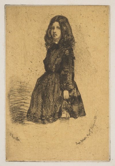 Annie, 1858 de James Abbott McNeill Whistler