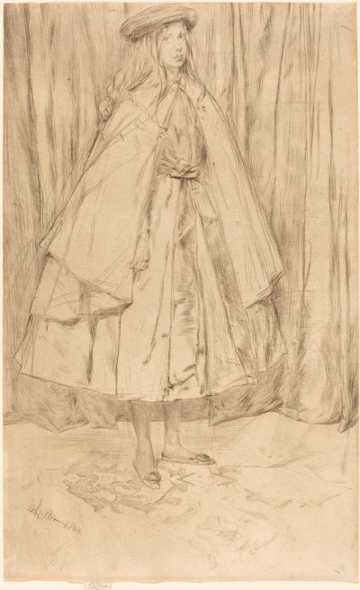 Annie Haden, 1860 de James Abbott McNeill Whistler