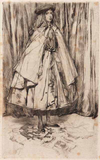 Annie Haden, 1860 de James Abbott McNeill Whistler