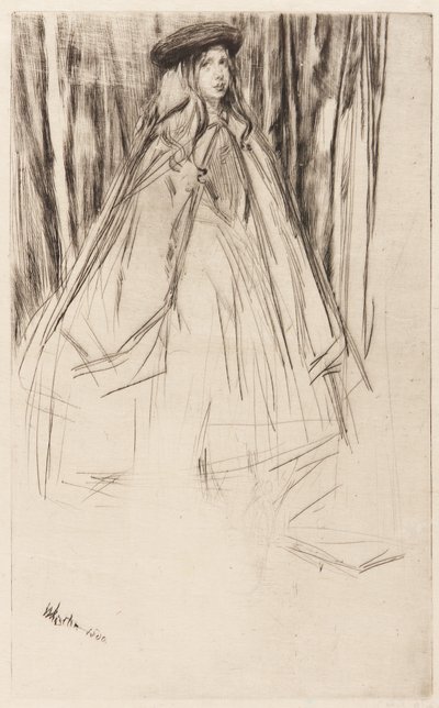 Annie Haden, 1860 de James Abbott McNeill Whistler