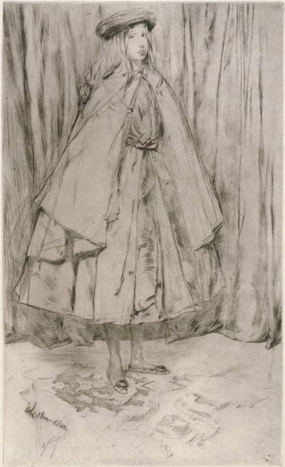 Annie Haden, 1860 de James Abbott McNeill Whistler