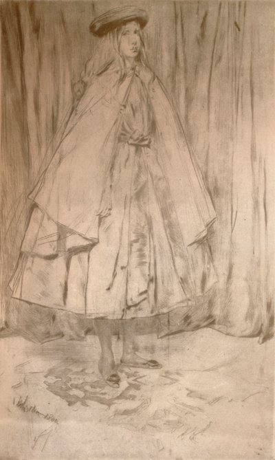 Annie Haden, 1860 de James Abbott McNeill Whistler