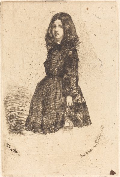 Annie, c. 1857-1858 de James Abbott McNeill Whistler