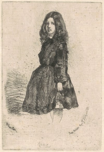 Annie, c. 1857 de James Abbott McNeill Whistler