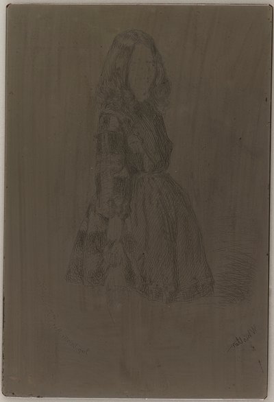 Anniie, 1857-1858 de James Abbott McNeill Whistler