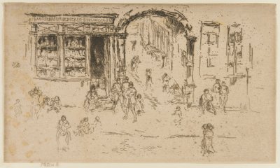 Arco, Bruselas, 1887 de James Abbott McNeill Whistler