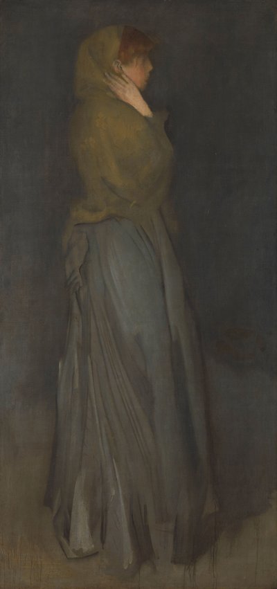Arreglo en amarillo y gris": Effie Deans de James Abbott McNeill Whistler