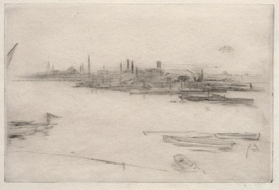 Battersea: Amanecer de James Abbott McNeill Whistler