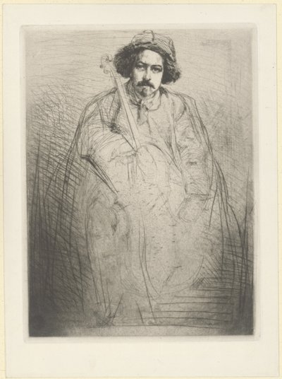 Becquet, de la serie «Dieciséis aguafuertes» de James Abbott McNeill Whistler