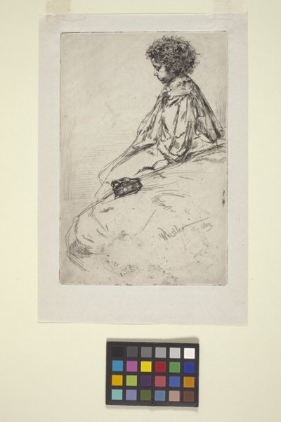 Bibi Lalouette (aguafuerte) de James Abbott McNeill Whistler