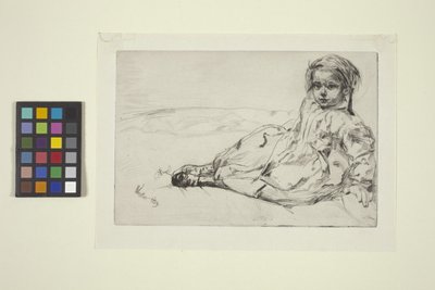 Bibi Valentin (aguafuerte) de James Abbott McNeill Whistler