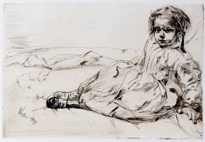 Bibi Valentin de James Abbott McNeill Whistler