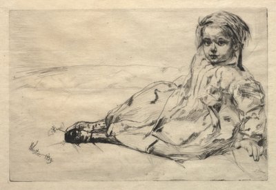 Bibi Valentin, 1859 de James Abbott McNeill Whistler