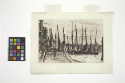 Billingsgate (grabado) de James Abbott McNeill Whistler