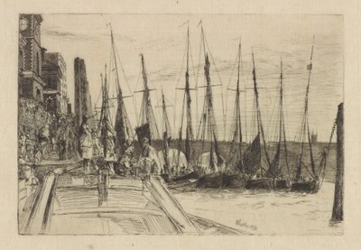 Billingsgate, 1859 de James Abbott McNeill Whistler