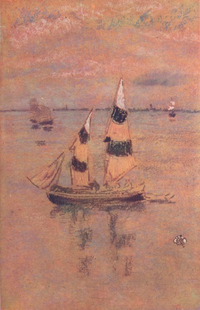Negro y oro, Venecia, c1860 de James Abbott McNeill Whistler