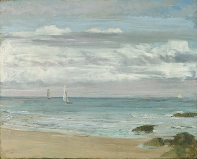 Azul y plata: Trouville, c.1865 de James Abbott McNeill Whistler