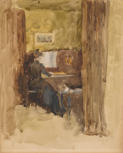 Bravura en marrón, 1883-1884 de James Abbott McNeill Whistler