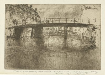 Puente en Ámsterdam
Puente, Ámsterdam de James Abbott McNeill Whistler