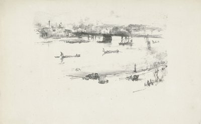Puente ferroviario de Charing Cross de James Abbott McNeill Whistler