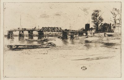 Chelsea, 1879 de James Abbott McNeill Whistler