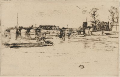 Chelsea, 1879 de James Abbott McNeill Whistler