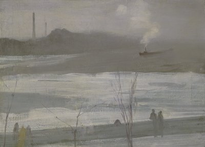 Chelsea en Hielo de James Abbott McNeill Whistler