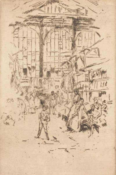 Intercambio de ropa, No.II de James Abbott McNeill Whistler