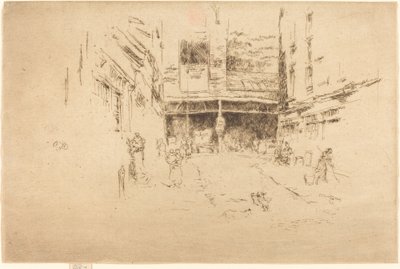 Intercambio de ropa, No.I, 1887 de James Abbott McNeill Whistler