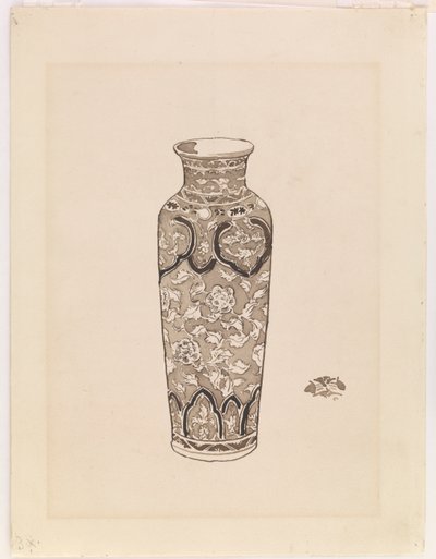 Jarra Cilíndrica, 1876-1878 de James Abbott McNeill Whistler