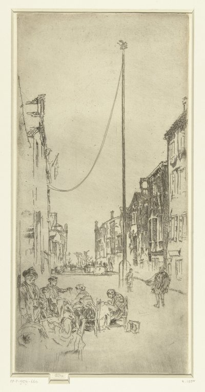De mástil
El mástil
Venecia: Doce grabados (título de la serie) de James Abbott McNeill Whistler