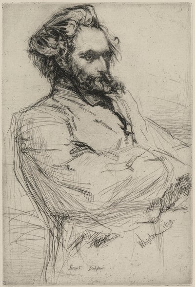 Drouet, 1859 de James Abbott McNeill Whistler