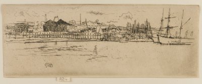 Astilleros secos, Southampton de James Abbott McNeill Whistler