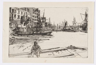 Muelle Eagle (Tyzac Whiteley and Co.) de James Abbott McNeill Whistler