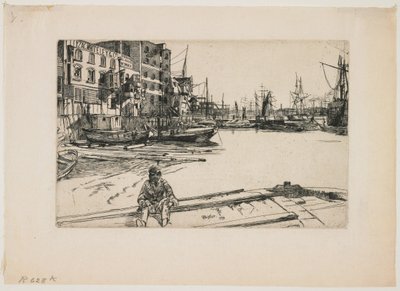 Muelle del Águila de James Abbott McNeill Whistler