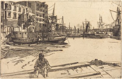 Eagle Wharf de James Abbott McNeill Whistler