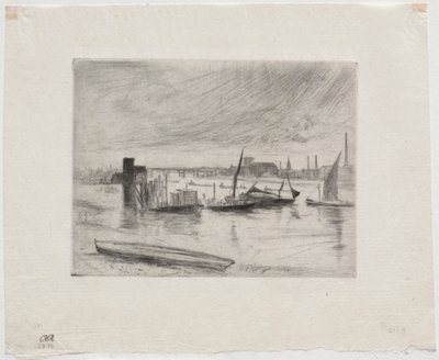 Mañana temprano, Battersea de James Abbott McNeill Whistler