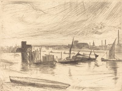 Mañana Temprano, Battersea de James Abbott McNeill Whistler
