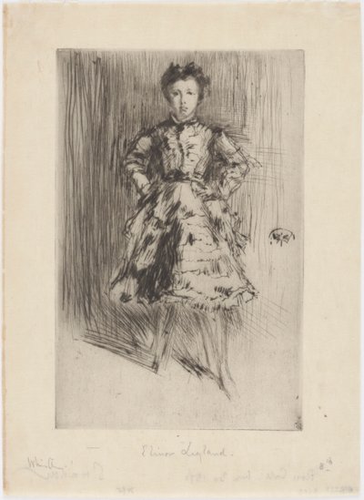 Elinor Leyland de James Abbott McNeill Whistler