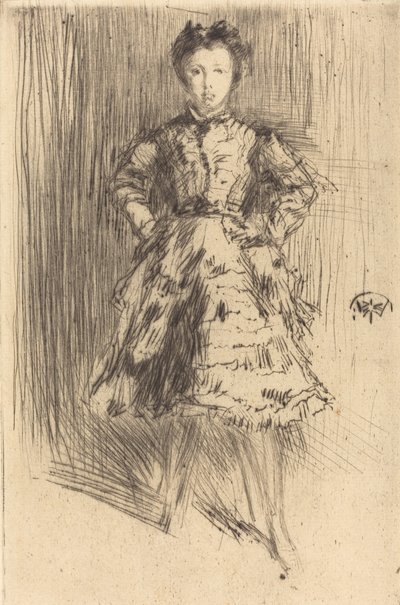 Elinor Leyland, 1873 de James Abbott McNeill Whistler