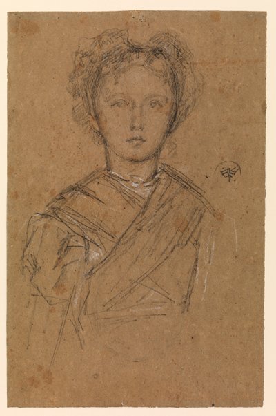 Elinor Leyland, c.1873 de James Abbott McNeill Whistler