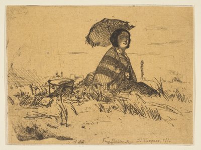 A pleno sol, 1858 de James Abbott McNeill Whistler
