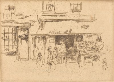 Calle Exeter, c. 1886-1888 de James Abbott McNeill Whistler