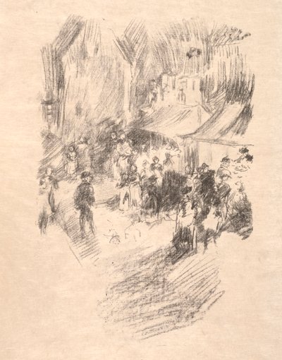 Feria, Lyme-Regis, 1895 de James Abbott McNeill Whistler