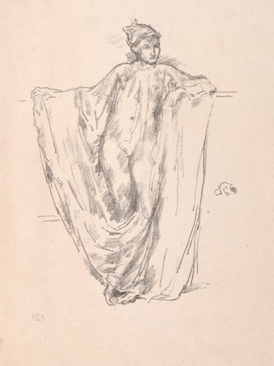 Estudio de figura de James Abbott McNeill Whistler