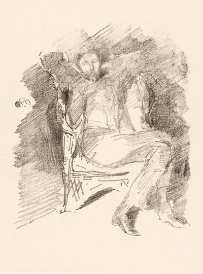 Luz del fuego: Joseph Pennell n.º 1 de James Abbott McNeill Whistler