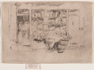 Tienda de frutas de James Abbott McNeill Whistler